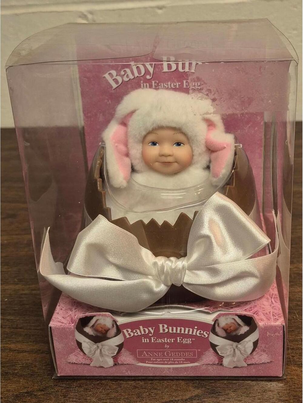 Anne Geddes Baby Bunnies in Easter Egg Doll